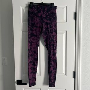 lululemon tie dye luxtreme leggings